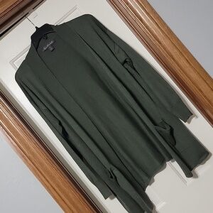 Ladies Olive Green Cardigan